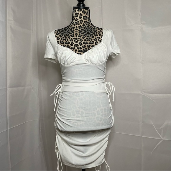 Princess Polly Pants - Princess Polly Neive Set White Size 4 NWT